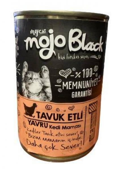 MyCat Mycat Mojo Black Tavuklu Yavru 415 gr Kedi Maması