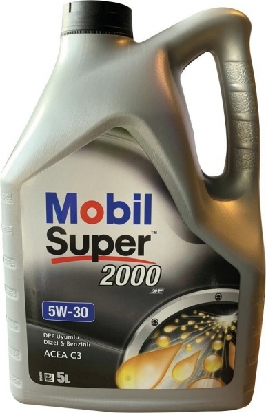 Mobil Super 2000 XE 5W-30 Motor Yağı (5 litre)