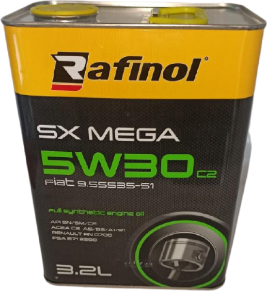 Rafinol SX Mega 5W-30 Motor Yağı (3.2 litre)