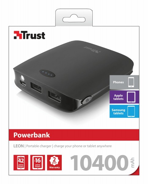 Trust Leon 10400 10400 mAh Powerbank