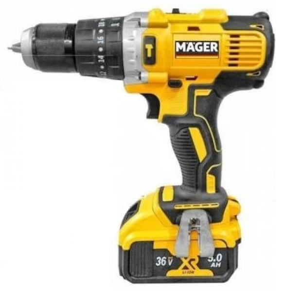 Mager MGR1036DRB Akülü Matkap (Sarı)