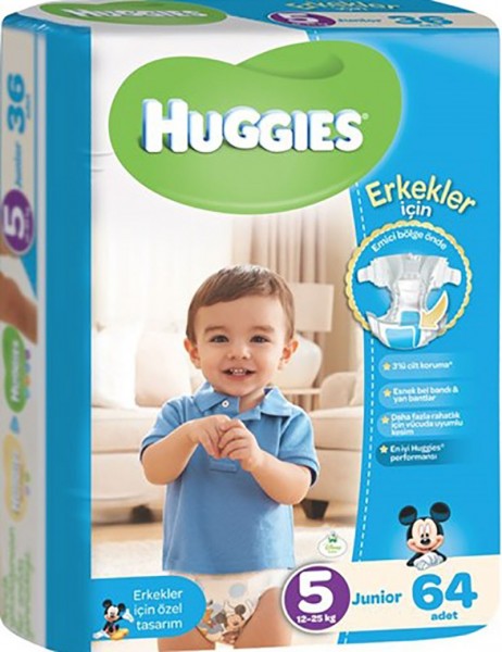Huggies 5 Beden Erkek Bebek Bezi