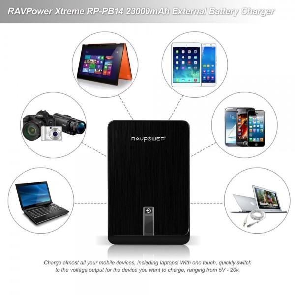 RAVPower Xtreme 23000 23000 mAh Powerbank