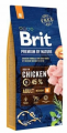Brit Premium By Nature Tavuklu Orta Irk Yetişkin 15 kg resim