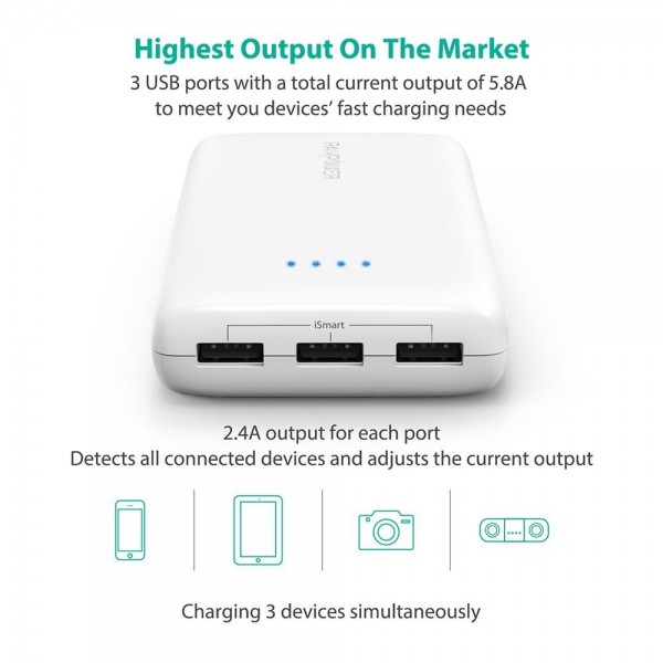 RAVPower Ace 22000 mAh Powerbank