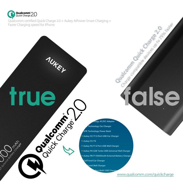 Aukey PB-T4 10000 mAh Powerbank