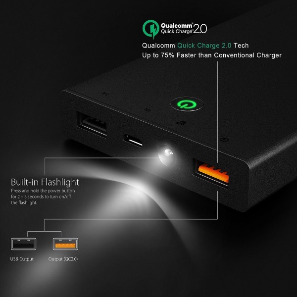 Aukey PB-T3 16000 mAh Powerbank