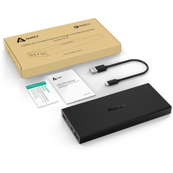 Aukey PB-T3 16000 mAh Powerbank