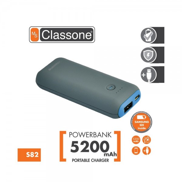 Classone S82 5200 mAh Powerbank