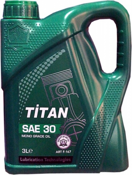 Art Oil Titan SAE 30 Motor Yağı (3 litre)