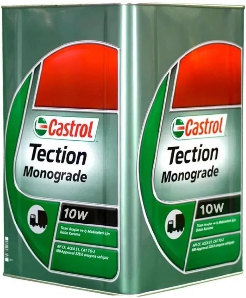 Castrol Tection Monograde 10W Motor Yağı (18 litre)