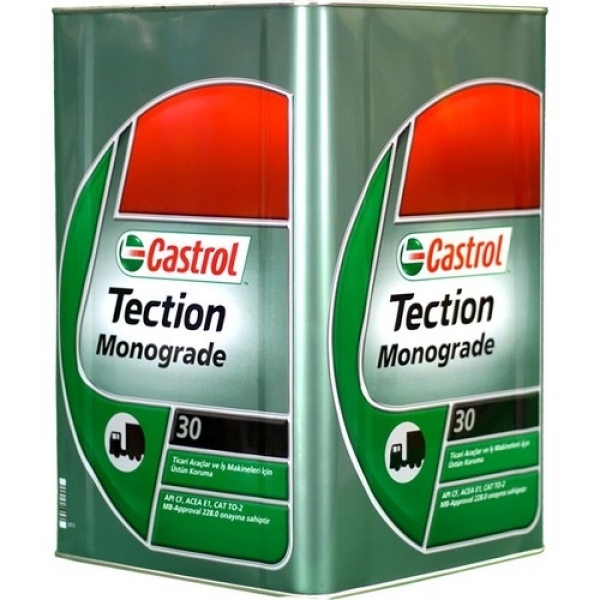 Castrol Tection Monograde 30 Motor Yağı (18 litre)