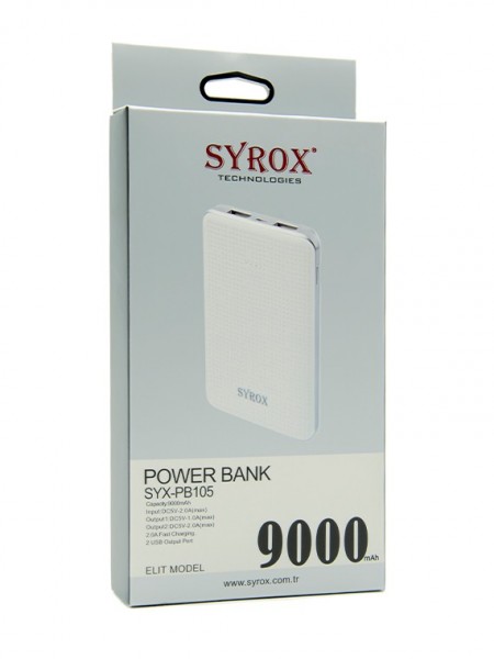 Syrox SYX-PB105 9000 mAh Powerbank
