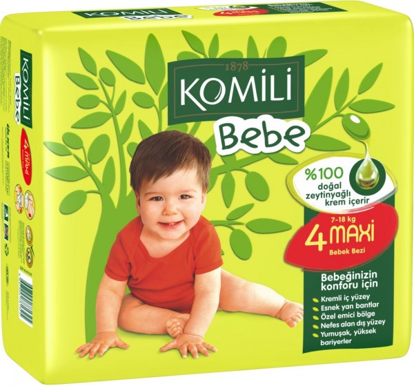 Komili Bebe 4 Beden Bebek Bezi