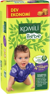 Komili Bebe 4+ Beden Bebek Bezi
