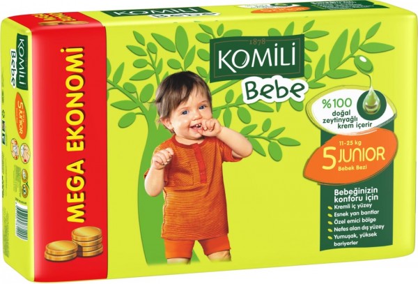Komili Bebe 5 Beden 32 Adet Bebek Bezi
