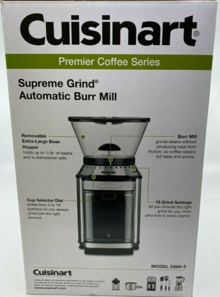 Cuisinart DBM-8 Supreme Kahve ve Baharat Öğütücü