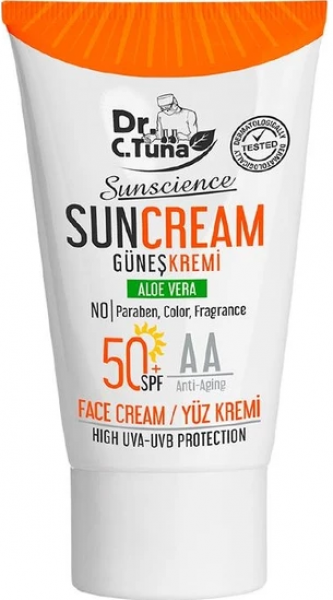 Farmasi Dr.C.Tuna Sun Science Güneş Koruyucu Yüz Kremi Spf 50+ 50 ml