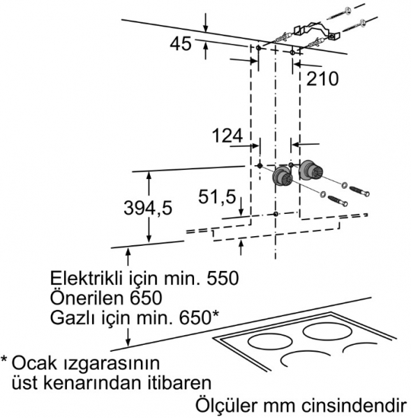 Siemens LC66GA530 Davlumbaz
