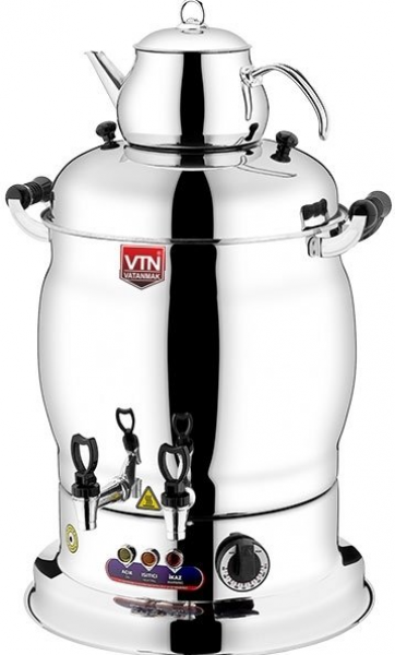 Vatan Maksi Çift Demlikli Semaver (16 lt)