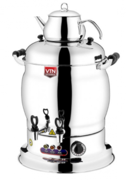 Vatan Midi Çift Demlikli Semaver (9 lt)