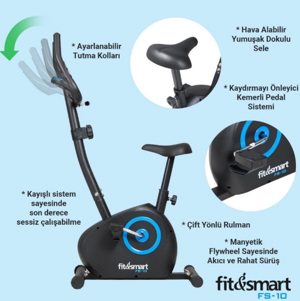 Fit And Smart FS-10 Dikey Bisiklet