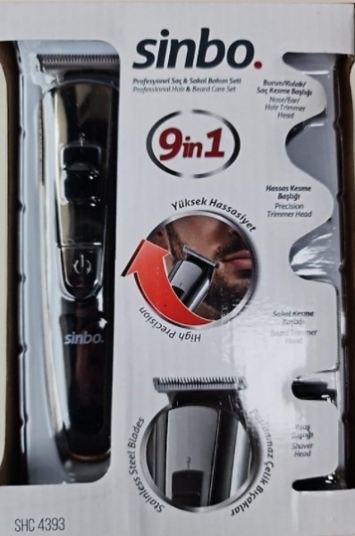 Sinbo SHC-4393 Çok Amaçlı Tıraş Makinesi