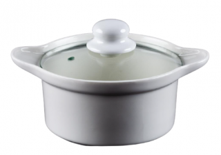 Acar Bianco Perla Porselen Derin Tencere  20 cm