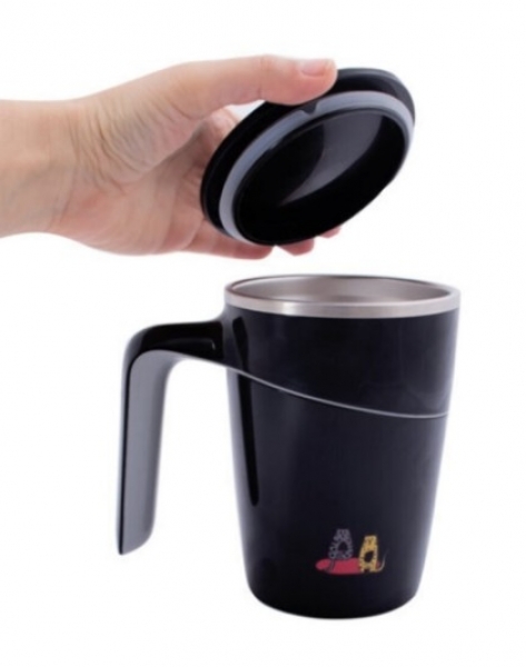 Biggdesign Cats Kulplu Devrilmez Mug Termos