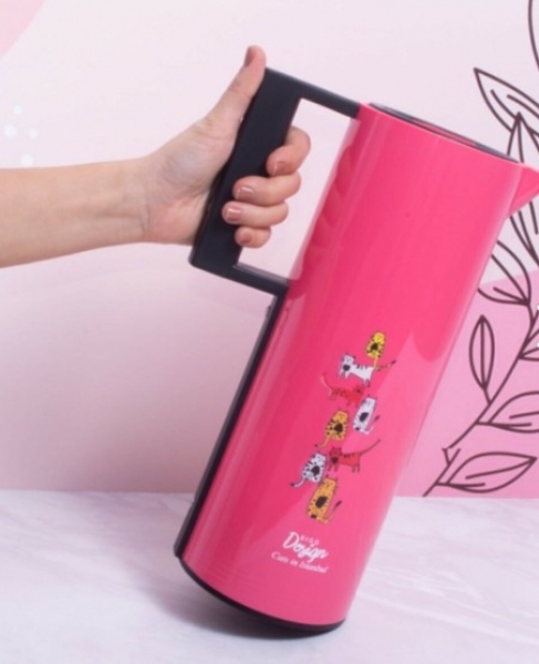 Biggdesign Pembe Cats Termos