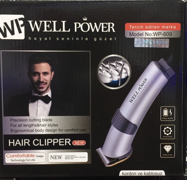 Well Power WP-609 Saç Kesme Makinesi