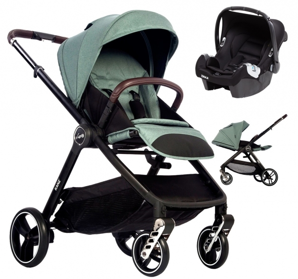 Kanz X-GO Silver Travel Sistem Bebek Arabası