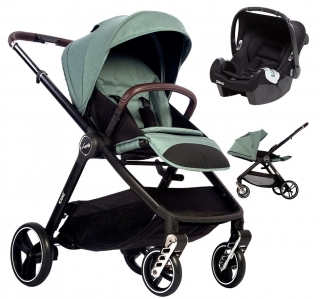 Kanz X-GO Silver Travel Sistem Bebek Arabası