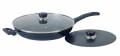 Mehtap Onyx Special Cam Kapaklı Balık Tavası 32 cm resim