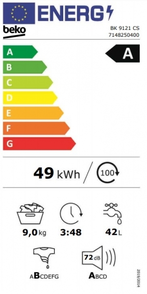 Beko BK 9121 CS Çamaşır Makinesi