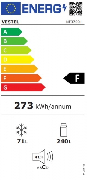 Vestel NF37001 Buzdolabı