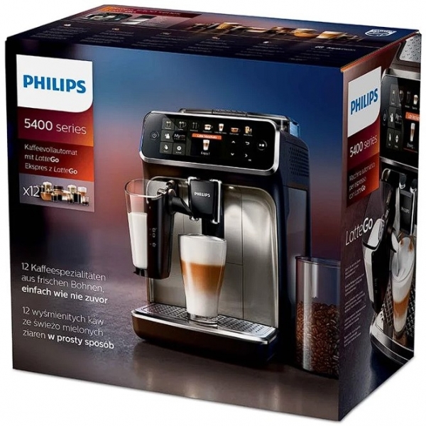 Philips 5400 Serisi LatteGo EP5447/90 Kahve Makinesi