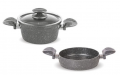 FMS G-6000 Pratik Granit Tencere ve Tava Seti resim