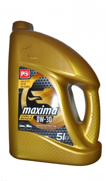 Petrol Ofisi Maxima 0W-30 Motor Yağı (5 litre)