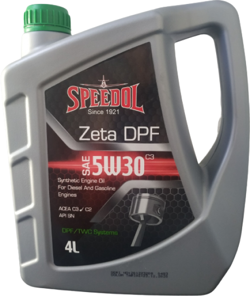 Speedol Zeta DPF 5W-30 C3 Motor Yağı (4 litre)