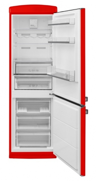 Vestel RETRO NFK37001 Buzdolabı (Kırmızı)