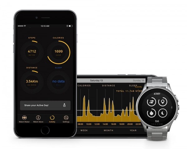 Vector Luna Smart Watch Akıllı Saat