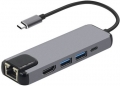 Schulzz Type-C Ethernet 5 in 1 resim