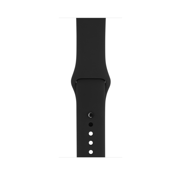 Apple Watch Series 2 (42 mm) Uzay Grisi Alüminyum Kasa ve Siyah Spor Kordon Akıllı Saat