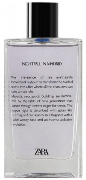 Zara Nightfall In Madrid EDP 100 ml Unisex Parfüm