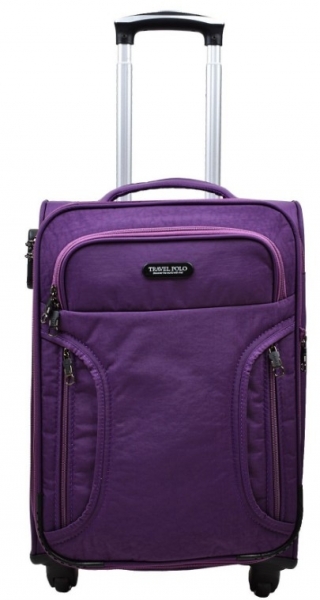Anka Travel Polo Krinkıl Kumaş Kabin Boy Valiz