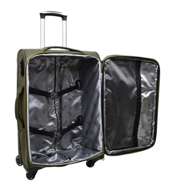 Anka Travel Polo Krinkıl Kumaş 3'lü Valiz Seti