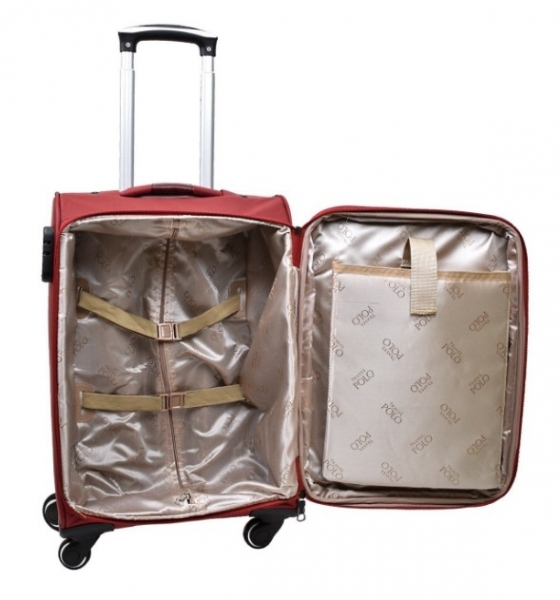 Anka Travel Polo Laptop Bölmeli (Lüx Kumaş) Kabin Boy