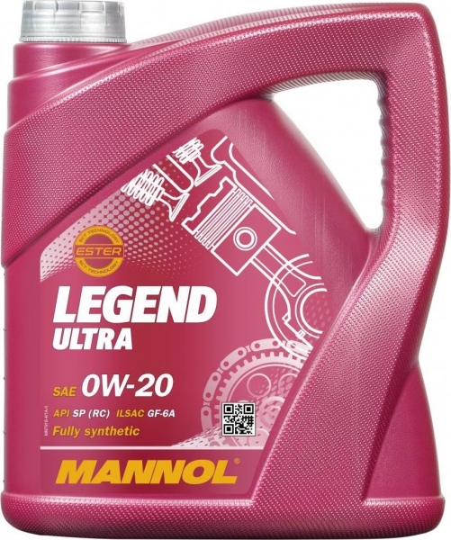 Mannol 7918 Legend Ultra 0W-20 Motor Yağı (4 litre)