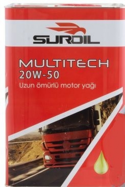 Suroil Multitech 20W-50 Motor Yağı (16 litre)